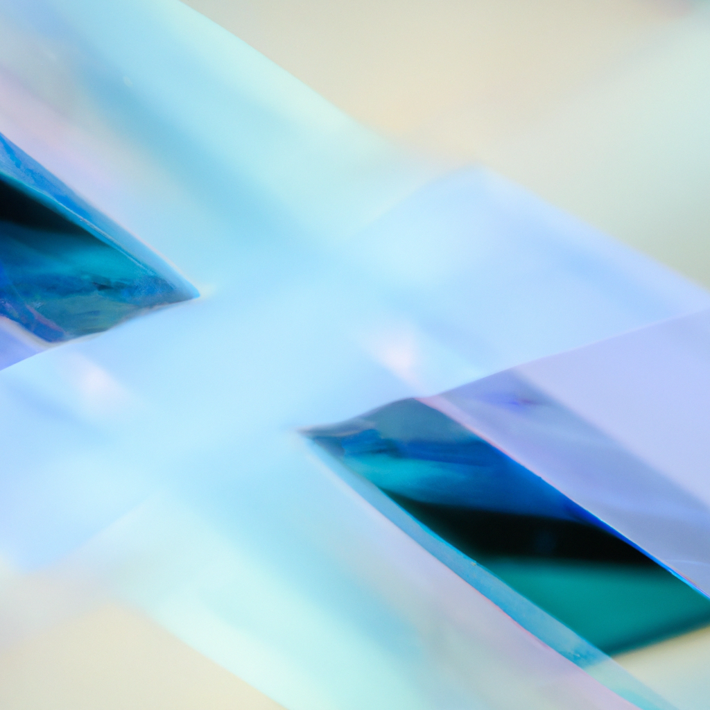 Abstracte prisma-gradient als creatieve achtergrond voor fotografie academie